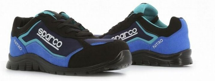 07522NRAZ Nitro Petter esd S3 src Sicherheitsschuh, Blau/Schwarz, 43 - Sparco
