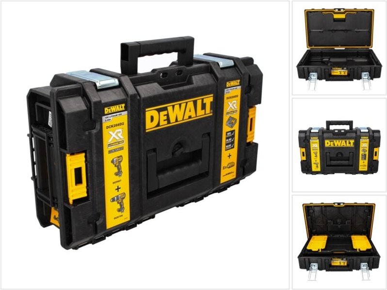 Thumbnail - Tough Box ds 150 Werkzeug Koffer ( 1-70-321 ) + Einlage für Schlagschrauber dcf 887 und Schlagbohrschrauber dcd 796 - De...