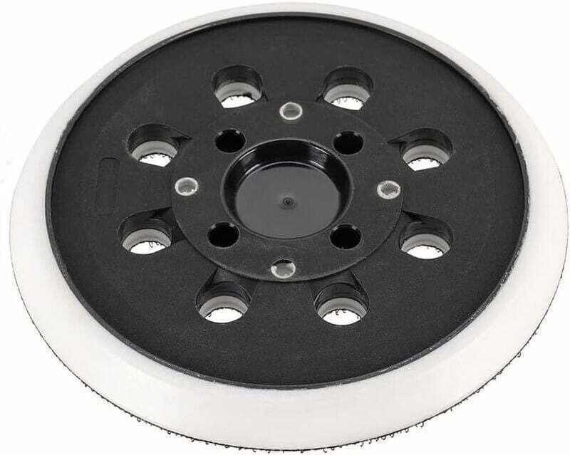 125 mm Klett-Schleifpad, kompatibel mit Bosch PEX 300 AE, 400 AE, 4000 AE, 125 mm Exzenterschleifer von Poweka