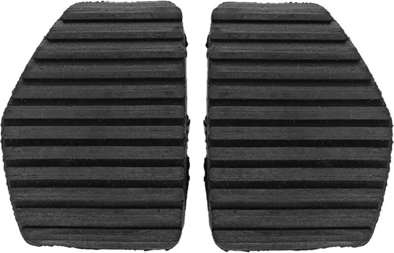 Tlily - Paar schwarze rutschfeste Gummiabdeckung für Bremskupplungspedal, passend für / 1007207208301 C3 C4 307308508