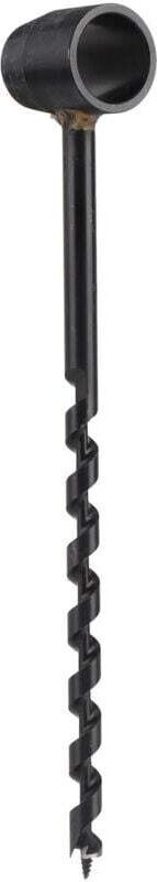 Schwarzer, hochharter, leichter Handbohrer, tragbarer Überlebensbohrer für die Holzbearbeitung in der Wildnis, 10–230 mm...