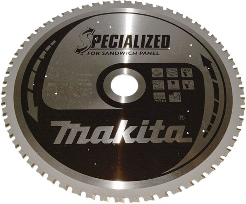 Sägeblatt specialized 270x30x60Z, 2,4 mm - Makita