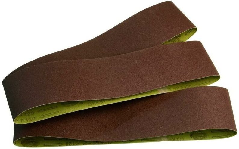 Scheppach - Schleifbänder Set 914x100mm Körnung 80, 3 Stück Bandschleifer