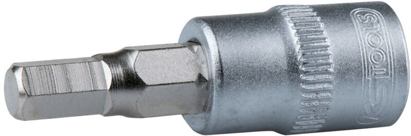 KS Tools 911.3864 3/8'' Bit-Stecknuss Innensechskant, 4mm