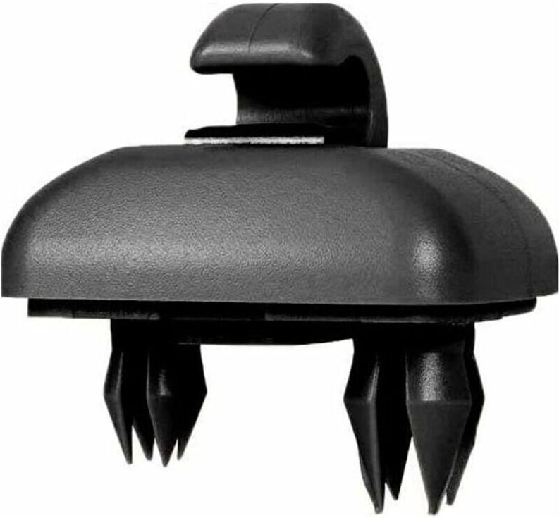 Set mit 2 Auto-Sonnenblendenhaken – Kompatibel mit Audi A1, A3, A4, A5, Q3 und Q5 – Robustes ABS-Kunststoff – Einfache M...