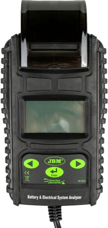 JBM - batterie- und lichtmaschinentester mit drucker 52233
