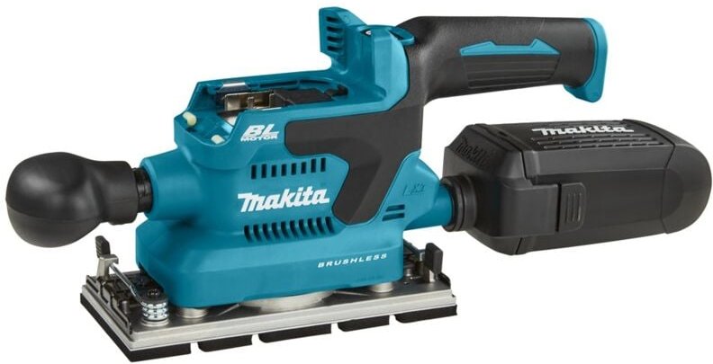 Dbo 380 z Akku Schwingschleifer 18 v 93 x 185 mm Brushless Solo - ohne Akku, ohne Ladegerät - Makita