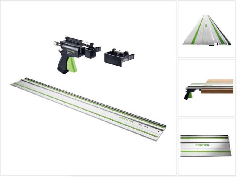 Führungsschiene Schnellspanner Set fs 1400/2 ( 491498 ) + fs-rapid/r ( 489790 ) - Festool