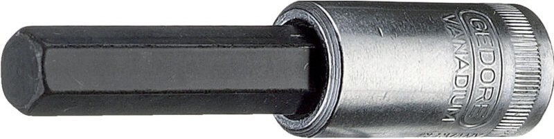 In 20 l 6-60 Schraubendrehereinsatz 1/4' lang Innen-6-kant 6 mm