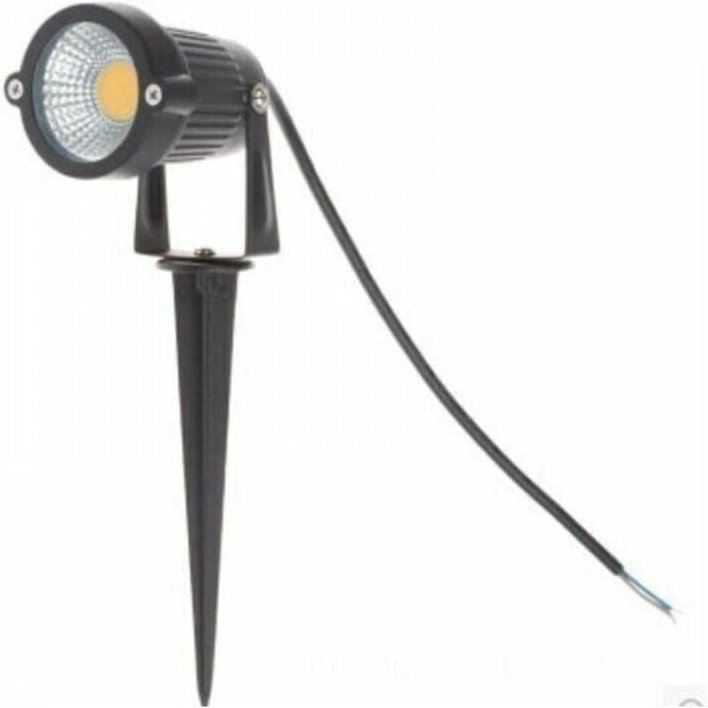 Hochspannungs-Flutlicht, 5 w, warmweiß, led, verstellbar, Garten-Flutlicht, Außenbeleuchtung, Garten, Terrasse
