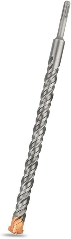 Sds Plus Bohrer 22 mm x 350 mm, ideal zum Bohren in Beton, Ziegel, Stein, Mauerwerk, Meißelhammer-Zubehör
