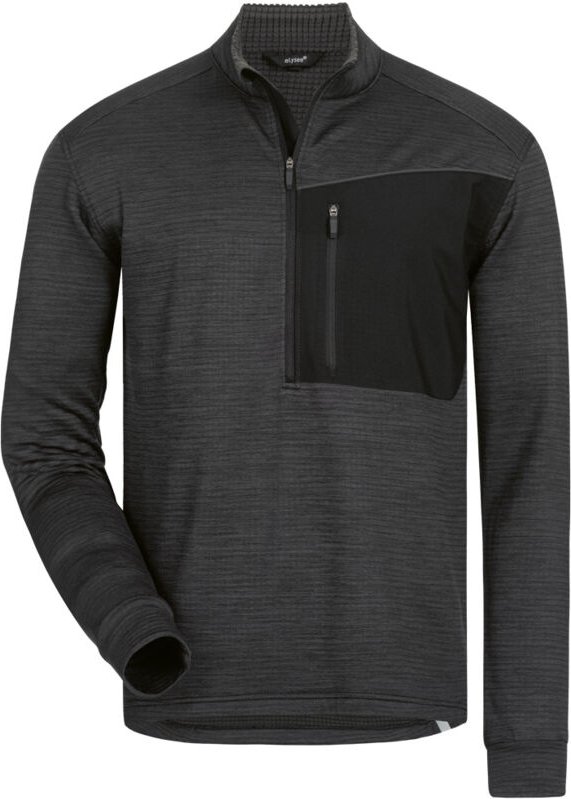 Funktions-Troyer COVELO Gr.4-XXL(62/64) grau melange/schwarz ELYSEE