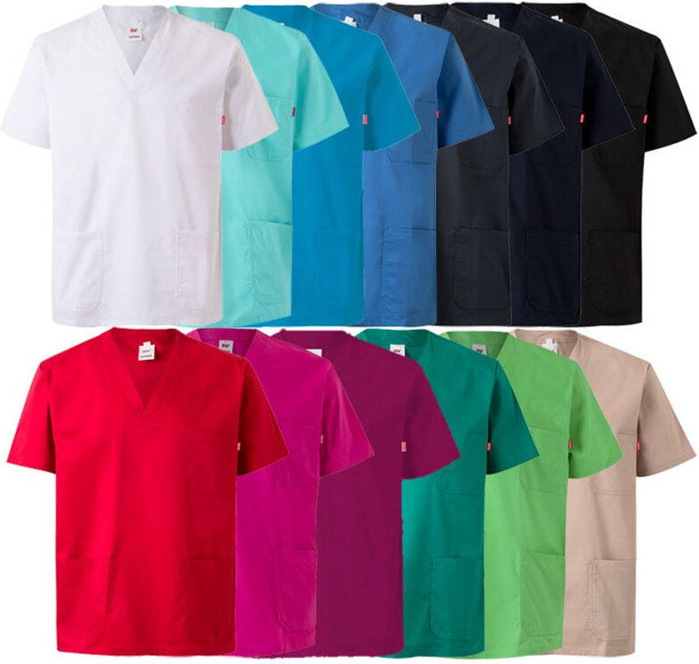 Velilla 535206S Gesundheitswesen Arbeitskittel - L - Weiß