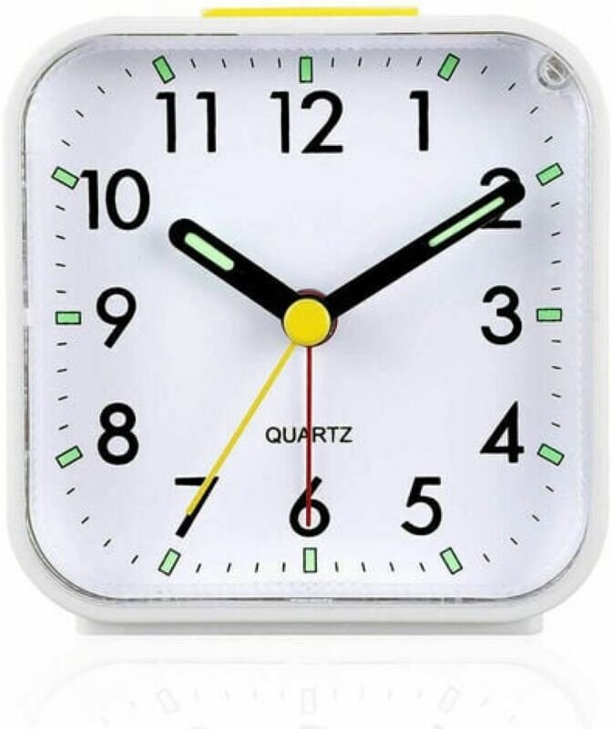 Ymyny - Leiser analoger Wecker ohne Ticken, sanftes Aufwachen, Signaltöne, Lautstärke erhöhen, Schlummer- und Lichtfunkt...