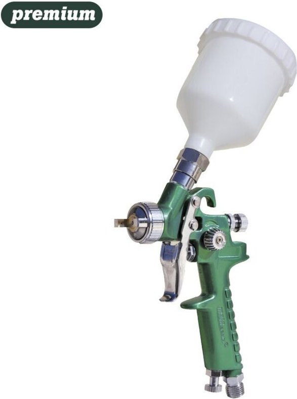 Hvlp Mini Airbrush Farbpistole, Metallbehälter Mota Werkzeuge 89004