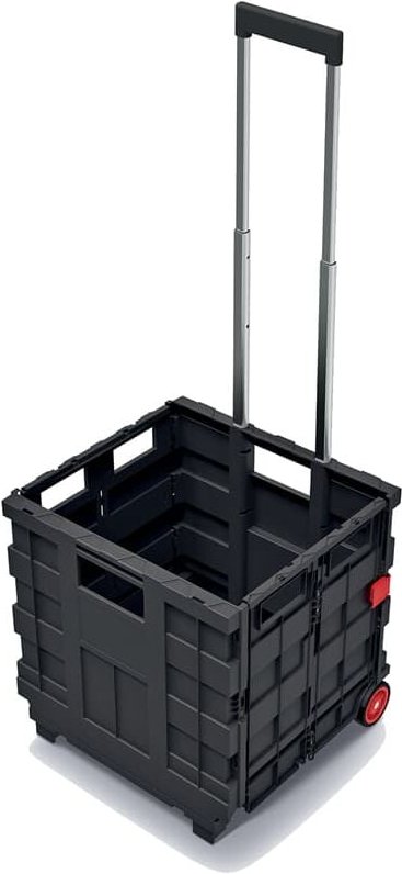 Thumbnail - Kistenberg - Transportwagen Werkzeugkiste Räder zusammenklappbar Aluminiumgriff