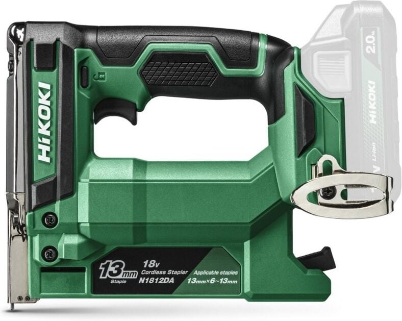 Akku-Tacker Klammergerät Solo 18 v 13 mm Kronenbreite mit led N1812DAW4Z - Hikoki