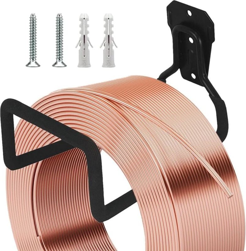 Robuste Haken, Garagen-Wandhalterung, 8,11 x 5,24 Zoll großer Organizer für den Innenbereich, Aufhänger für Werkzeuge au...