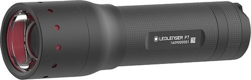 LEDlenser P7 LED-Taschenlampe Länge 130 mm, schwarz - 450 lm