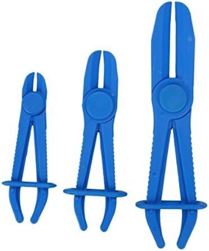 3-teiliges Schlauchklemmenzangen-Set, Kraftstoffschlauchzange, Bremsleitungsklemmwerkzeug