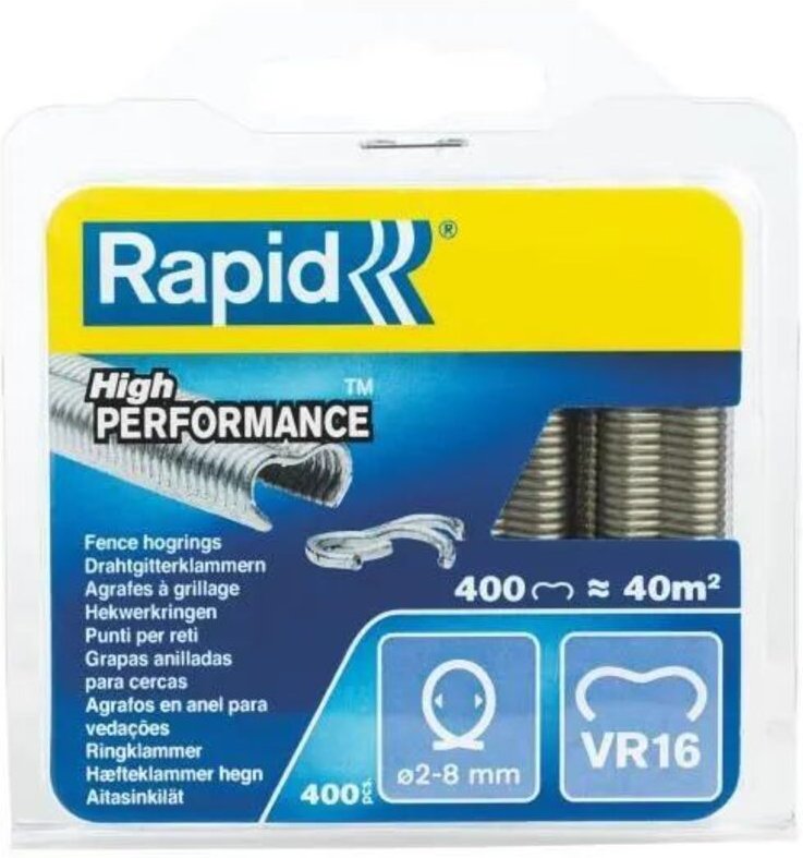 Rapid VR16 Drahtklammern verzinkt 400 Stück