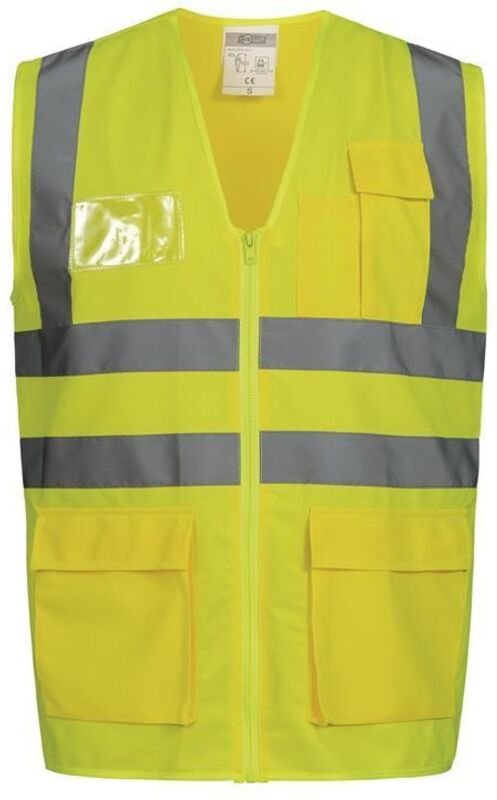 Warnweste albin Größe xxxl gelb en iso 20471 Kl.2/EN iso 13688