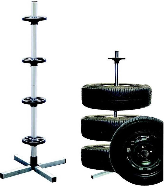 IWH - 19066 Felgenbaum für 4 Reifen Reifenbaum