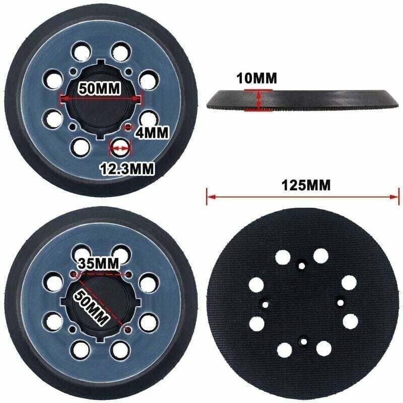 Gabrielle Ersatzpad für DeWalt DCW210N DWE6423 5 Schleifer, Original-Hersteller-Teilenummer: N329079 (1 Stück)