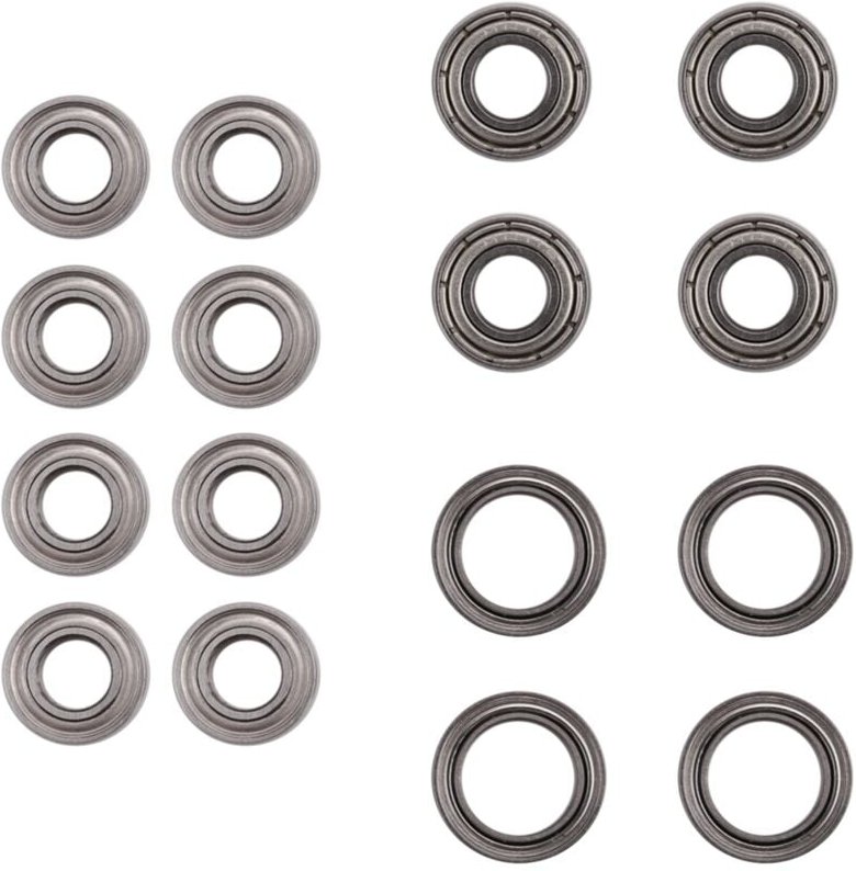 Tlily - 16 StüCk Lagerung Kit für TT02 TT-02 TT02D TT-02D 1/10 rc Auto Upgrade Teile ZubehöR