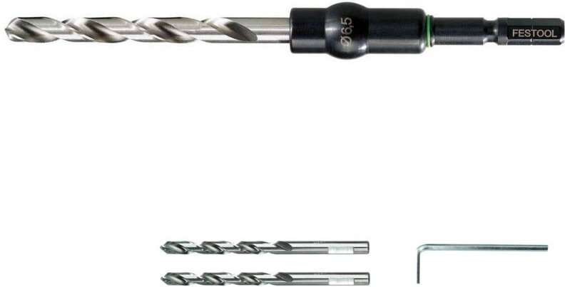 Spiralbohrer Bohrschrauber Schlagbohrschrauber hss D4/43 CE/M-Set 493423 - Festool