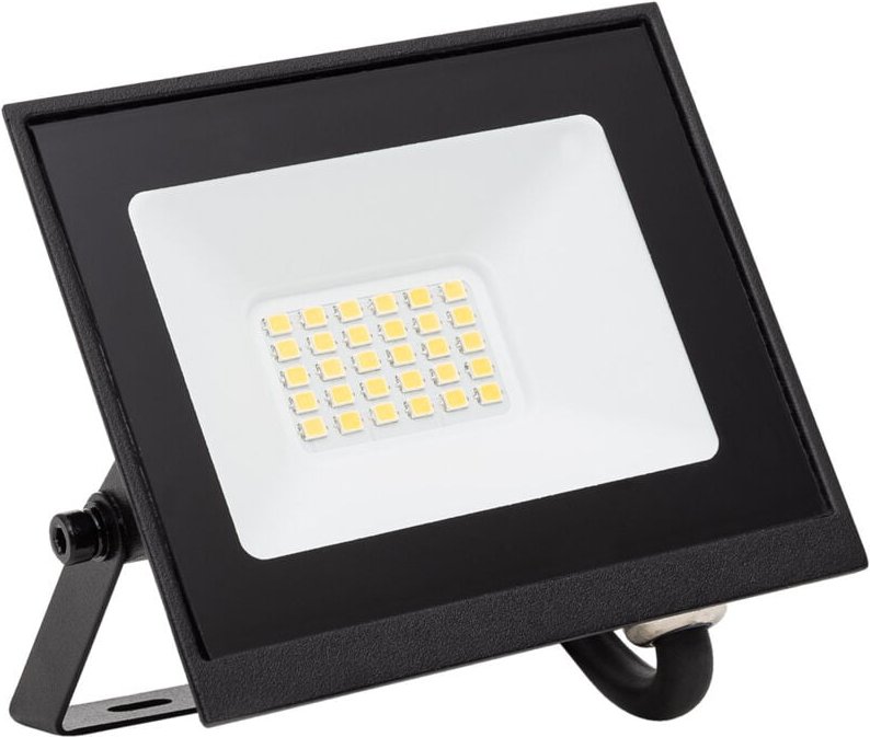 Led Fluter 20W 120 lm/W IP65 S3 3000K Nein Schwarz Warmweiß