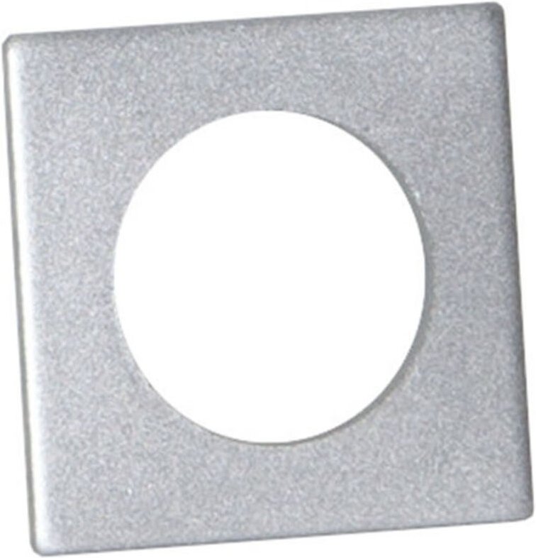 Star Trading - Zubehör für Kerzenhalter 'Accessorize', Metall, Silber gebürstet, 7 Stück, Eckig, 3,2 cm