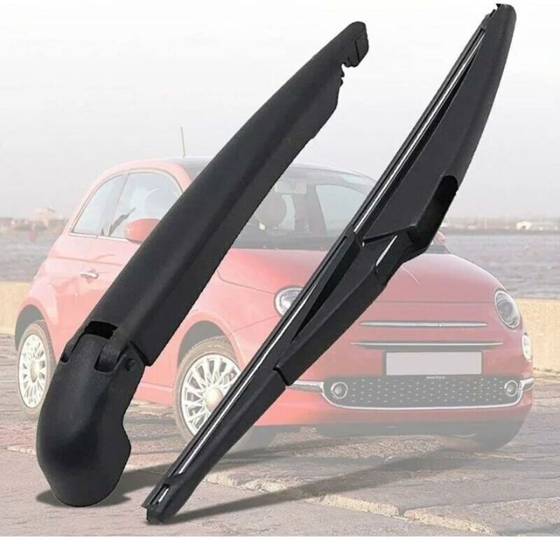 CSPARTV Heckscheibenwischerarm und Wischerblatt, Heckscheibenwischerarm, Ersatzteil für Fiat 500 (2007–2017), OE-Teilenu...
