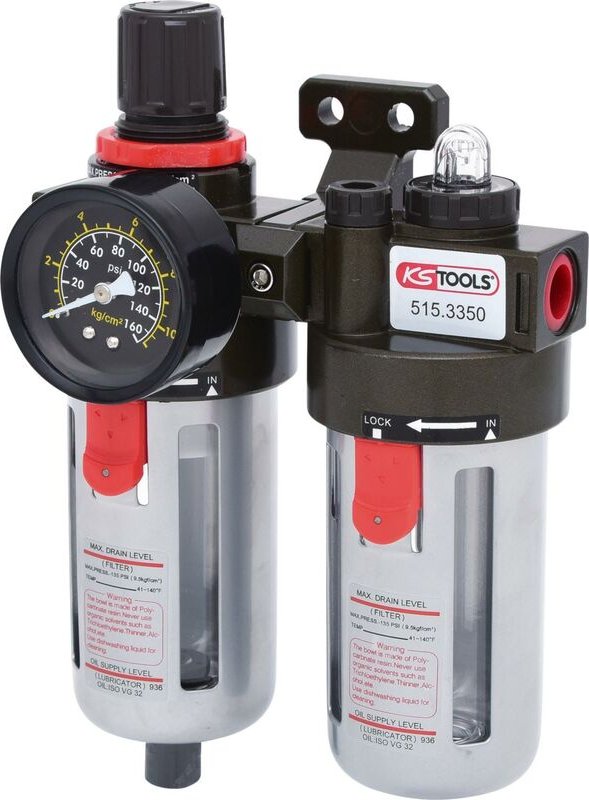 Ks Tools 3/8 Druckluft-Wartungseinheit, 0,5-12bar