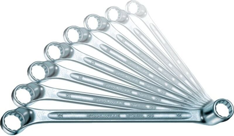 Stahlwille 20/8 Doppelringschlüssel Satz 6-22 mm