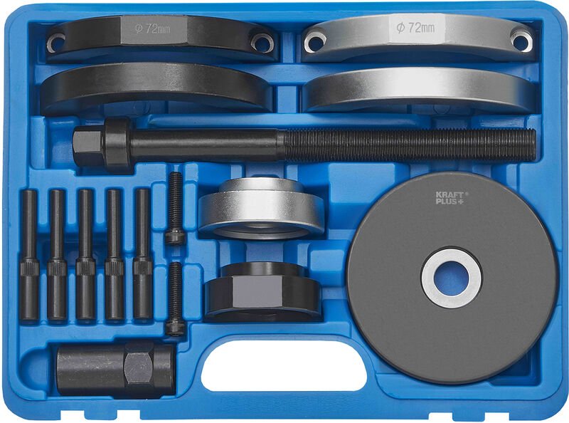 K.267-8272 Radlagerwerkzeug-Satz für Ein- und Ausbau von Radlager-Nabeneinheit ø 72 mm kompatibel mit vw Audi Skoda Seat...