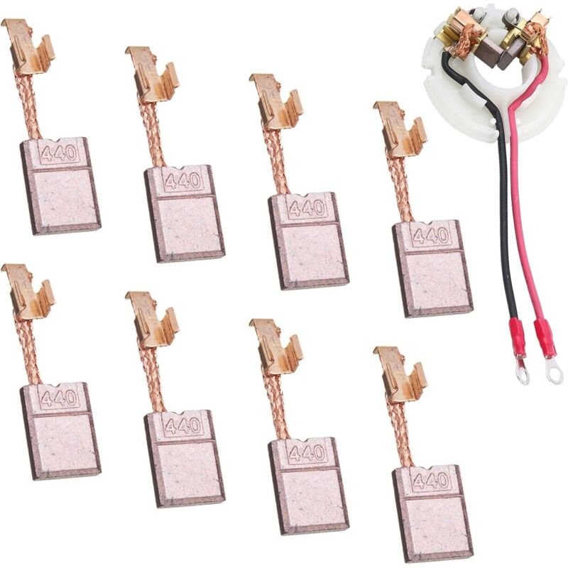Kohlebürsten für Makita CB440 Motor, 8 Stück, 18V/14,4V für Makita 18V Akkuschrauber, 18V/14,4V Kohlebürsten für DTD146,...