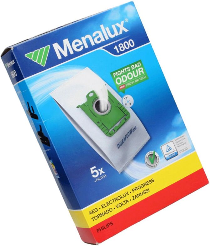 Ersatzteil - Staubsaugerbeutel 5 er Pack - - tornado, electrolux, philips, zanussi, aeg, hoover, progress, volta