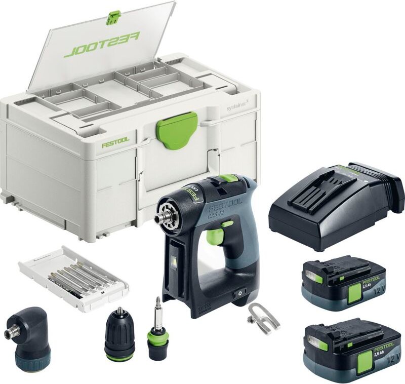 Akku-Bohrschrauber cxs 12 2,5-Set (576865) - Festool