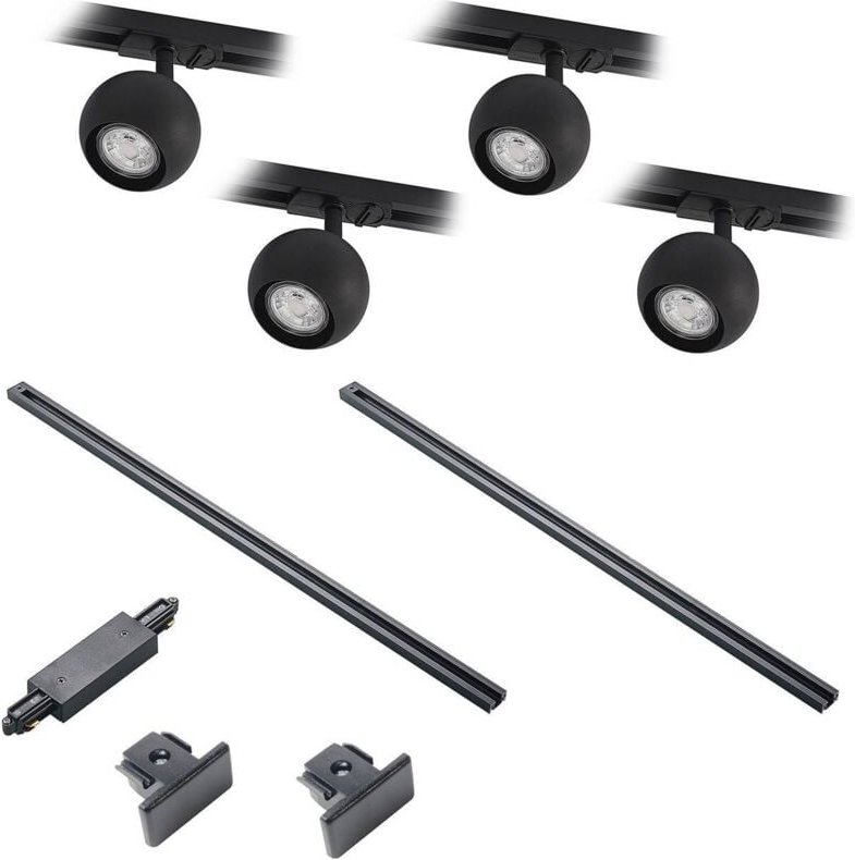 Stromschienenleuchte "Linaro" aus Metall für Flur & Treppenhaus von Lindby