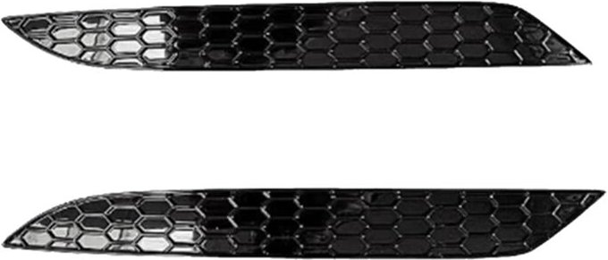 2Pcs Honeycomb Schwanz Hinten Nebel Lampe Abdeckung Trim Aufkleber für Golf 7,5 mk 7,5 Bar Stoßstange Reflektor Streifen