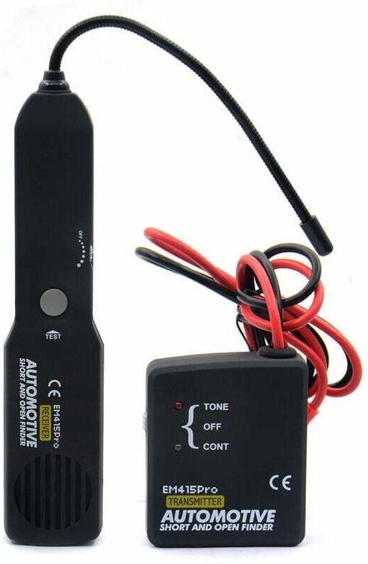 Kurzschluss- und Unterbrechungsprüfgerät für Kraftfahrzeuge, DC 6–42 V Kurzschlussdetektor, Kurzschlusserkennungswerkzeu...