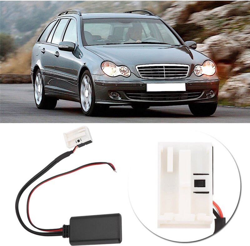 Ej.life - Aux Kabeladapter, 12 Poliger Bluetooth Adapter für Aux Audiokabel