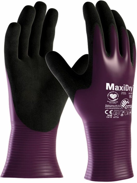 ATG - MaxiDry 56-426 Arbeitshandschuhe - 6 (xs) - Lila - Lila