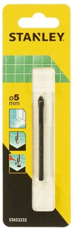 Glas- und Keramikbohrer ø 5x70 mm STY-STA53232-QZ