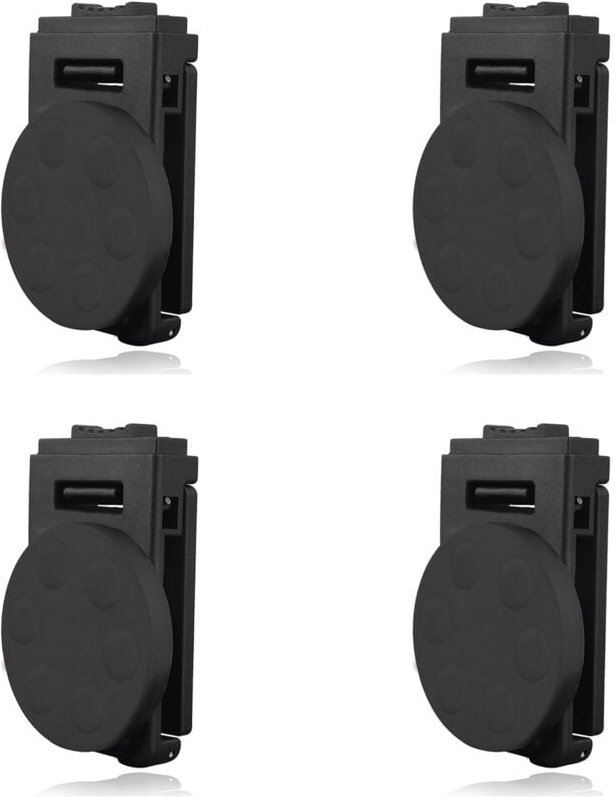 4X Magnetischer Werkzeuggürtelclip, Rutschfester Magnetischer Werkzeughalter für Den Gürtel, Magnetischer Clip-Werkzeugg...