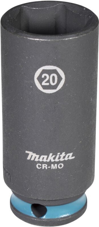 E-16374 Steckschlüssel 3/8" SW20 Impact Black lang - Makita