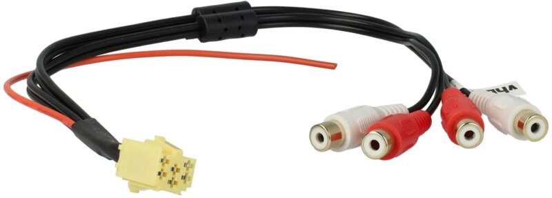 vhbw Autoradio ISO Adapter kompatibel mit VW New Beetle, Passat, MFD Navi Vers. F, MFD Navi Vers. G, Polo 2000