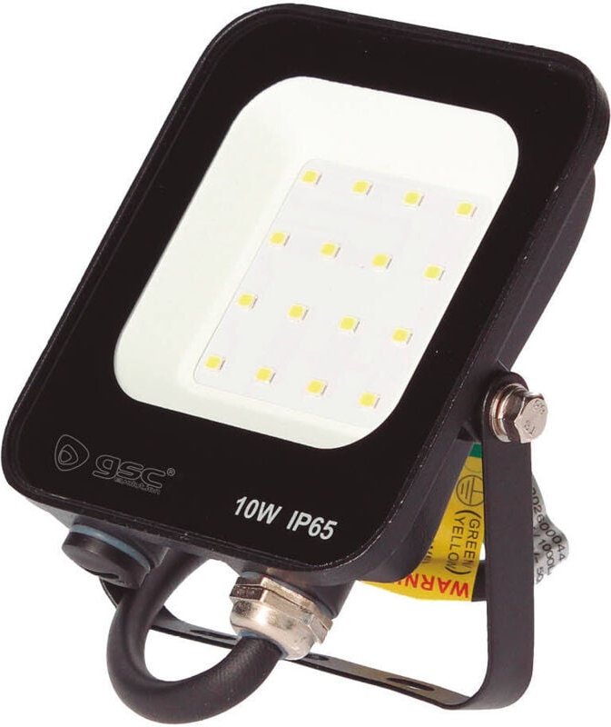 Tandur Serie LED Strahler 10W 6500K IP65 Schwarz