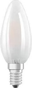 Thumbnail - E14 LED-Glühbirne mit matter Flamme, 2,5W, warmweiß.